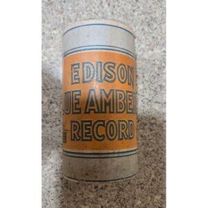 lot of 7 Vtg Edison Cylinder Records Blue Amberol 1901, +158, 4082, 3630, 2029
